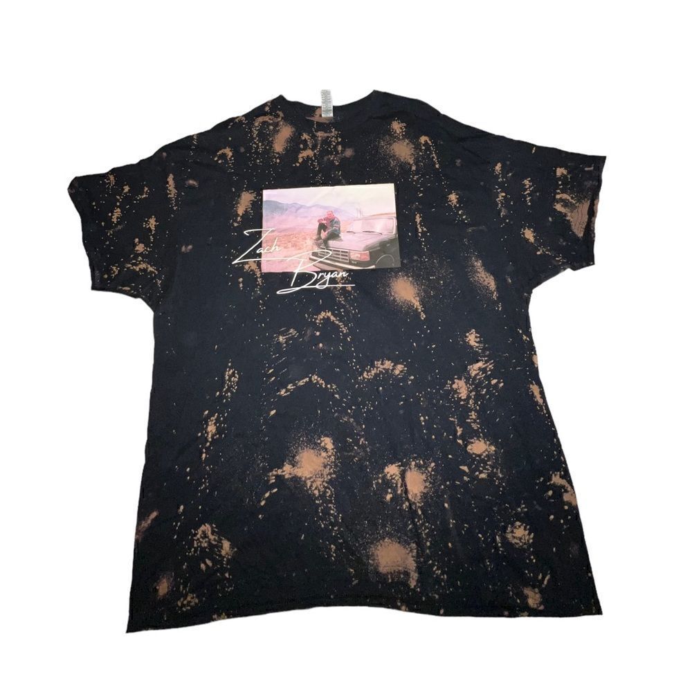 Gildan Zach Bryan‎ crew neck short sleeved t-shirt men’s 2XL